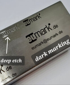 Alternative view of Plantilla para grabado electroquímico de marcado tipo 1 25x25mm o 1 "x1" SIGNIERTECHN