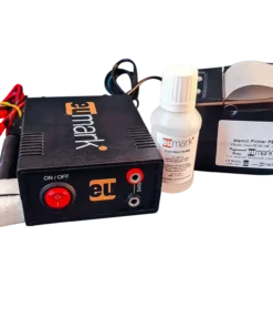 Discover the benefits of electrochemical marking – a fast, affordable, and high-quality solution for permanent marking on conductive metal surfaces. This simple and safe process creates sharp, durable marks without causing damage or distortion to the material. Ideal for various industrial applications, electrochemical marking produces edgeless, corrosion-free prints in just seconds. Achieve different effects, including clear etch, black oxide, or white marks, on metals of various shapes and sizes. Reliable and easy to use, the equipment requires minimal space and training, making it perfect for both production and pre-delivery marking.