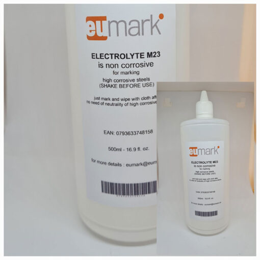 eumark marking engraving electrolyte fluid M23