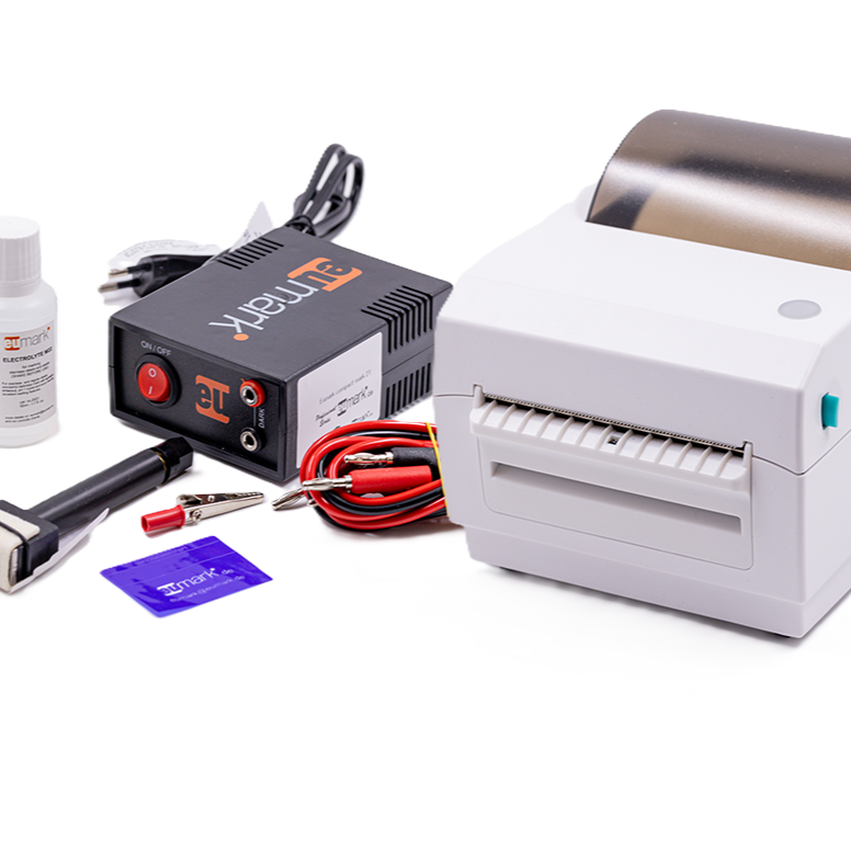 Electrochemical Marking System – EUmark Set 07 (black marking, 60 mm × 108 m stencil tape) - Image 7
